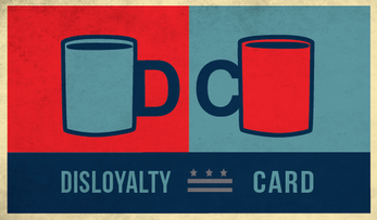 DC Coffee Disloyalty Card
