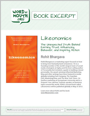 Likeonomics (Introduction) by: Rohit Bhargava