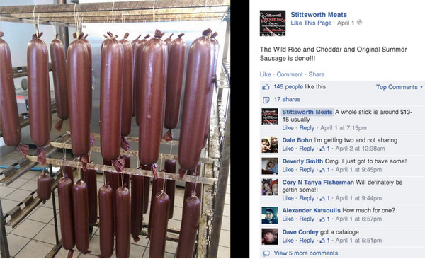 Stittsworth Meats Facebook